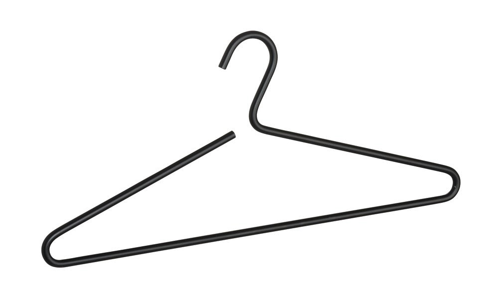 Kleshengere aluminium svart 25-delt sett Wenko bakside