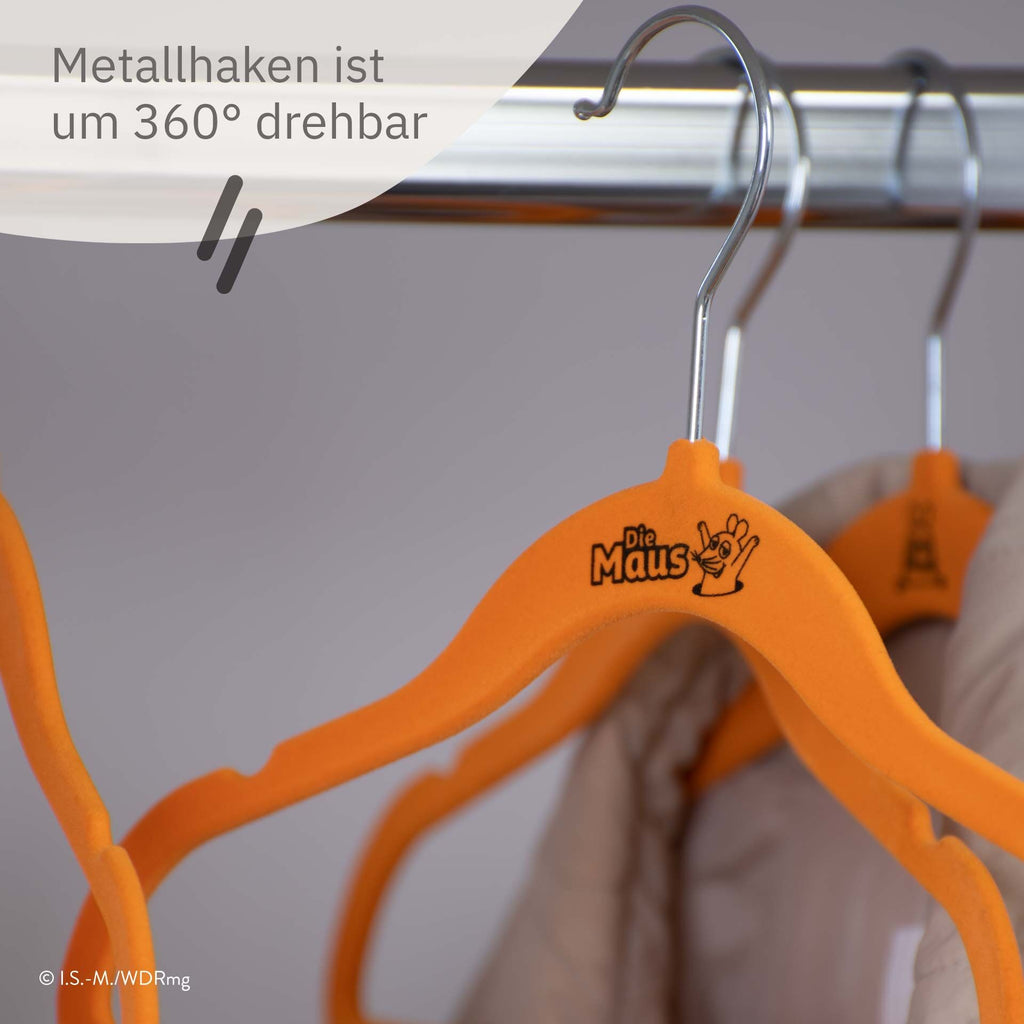 Kleshengere for barn DieMaus 10 stk polyester med buksebøyle