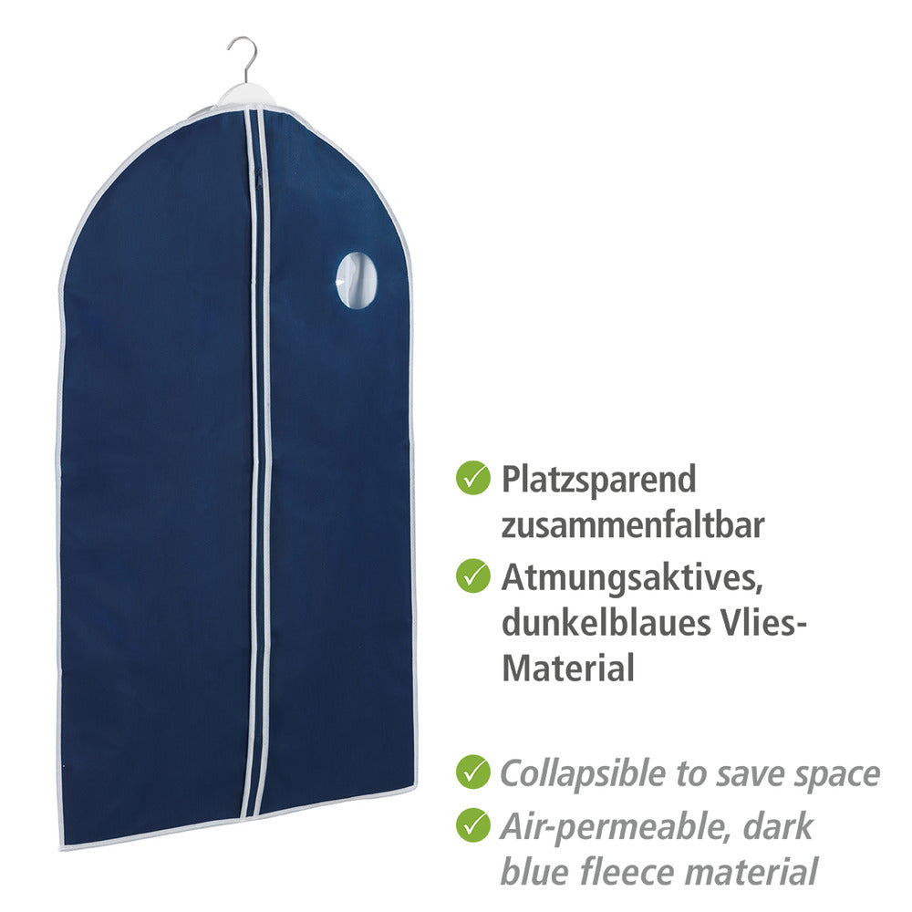 Nærbilde av materiale på Klespose 100 x 60 cm pustende vlies-materiale blå - WENKO