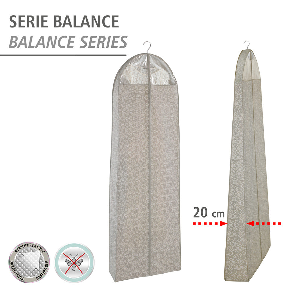 Klespose Balance 180 x 60 cm taupe vliesstoff bakside