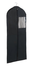 Klespose Deep Black 60 x 150 cm støvfri oppbevaring for rene klær forfra