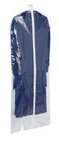 Klespose transparent 150 x 60 cm støvfri oppbevaring Wenko forfra