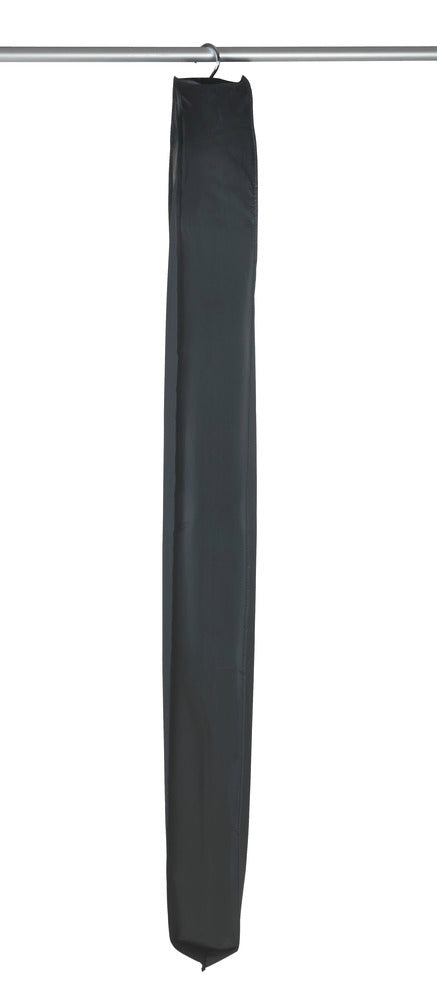 Klesposer 3-delt sett svart 135x60x12 cm - Wenko pakket sammen