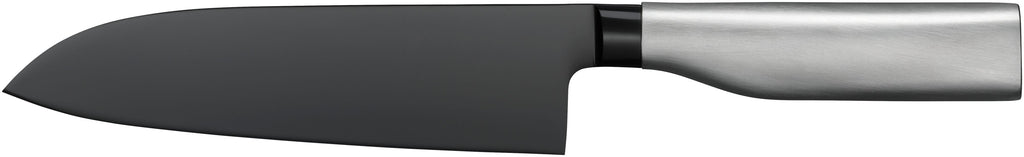 Knivsett 2-delt Ultimate Black santokukniv og kokkekniv 18,5 cm bakside