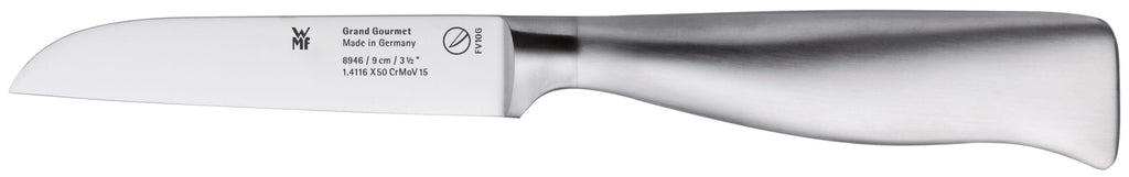 Knivsett 3-delt Grand Gourmet rustfritt stål WMF detalj av håndtak