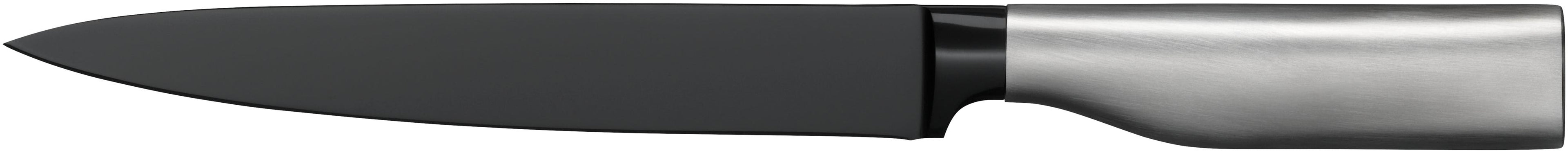 Knivsett 5-delt Ultimate Black med knivblokk detalj av knivblokk