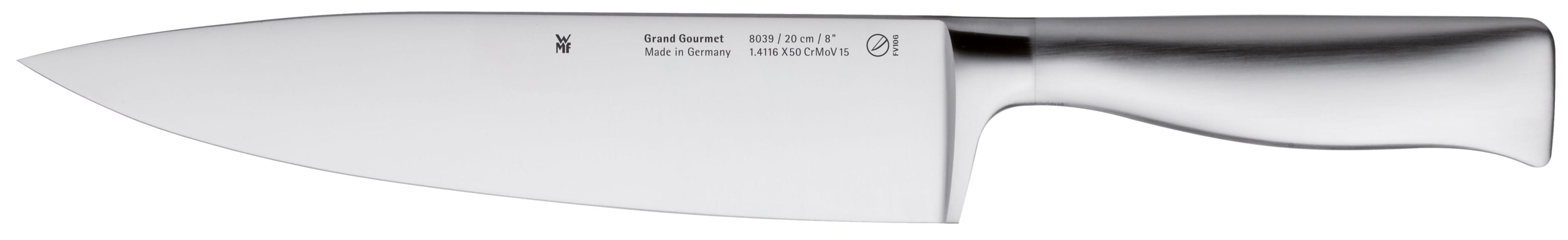 Detalj av knivblad i Knivsett 6-delt Grand Gourmet med FlexTec knivblokk