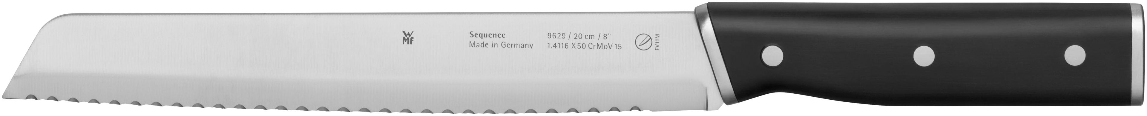 Knivblokk i bambus med kniver fra Knivsett 6-delt Sequence