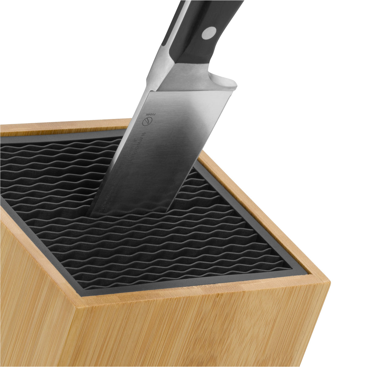 Knivsett 6-delt Spitzenklasse Plus med FlexTec knivblokk med fokus på håndtak