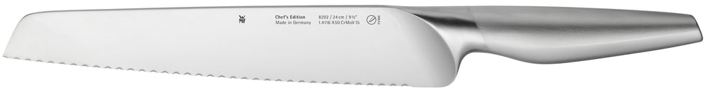 Knivsett 6-delt Chef's Edition med knivblokk montert på kjøkkenbenk