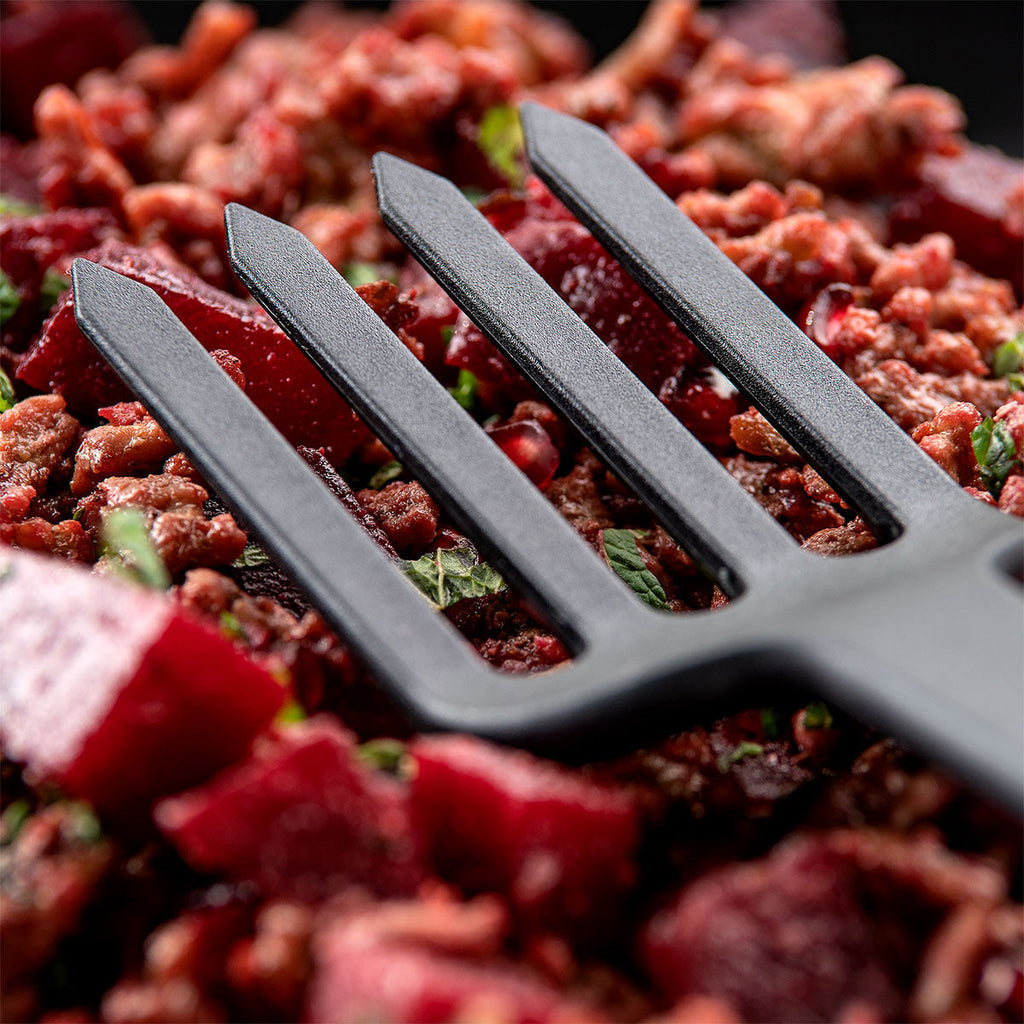 Kokegaffel varmebestandig opptil 180°C Statement bakside