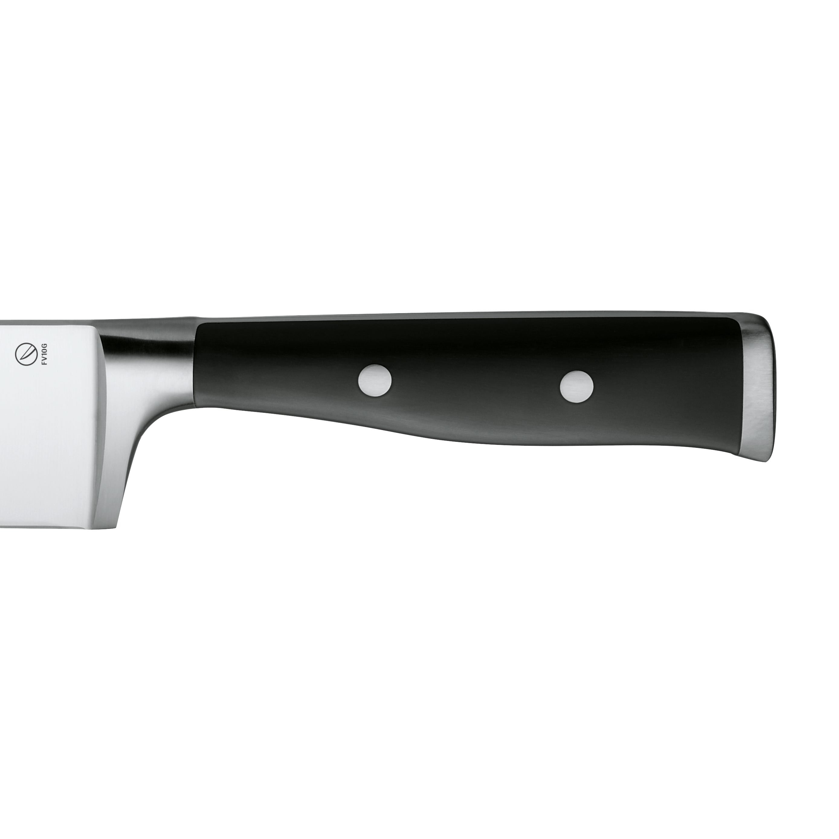 Nærbilde av grep på Kokkekniv 16 cm Grand Class rustfritt stål - WMF