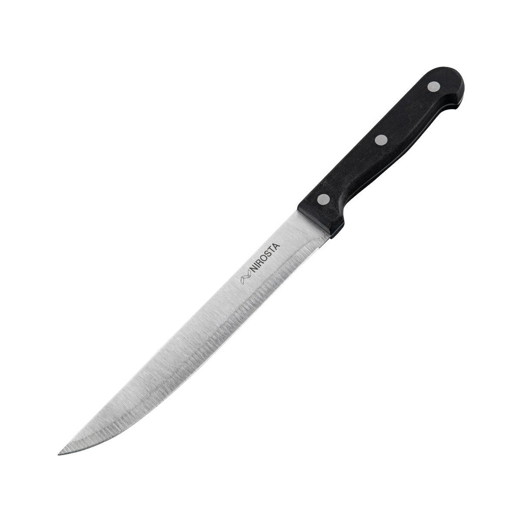 Kokkekniv 18 cm rustfritt stål - Nirosta forfra