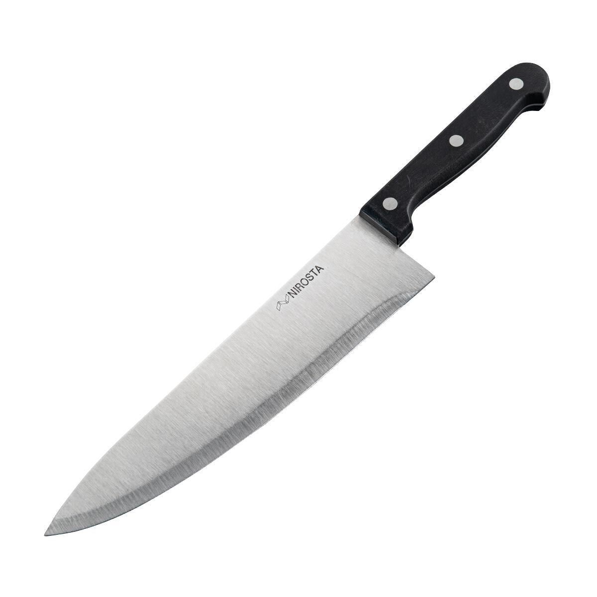 Kokkekniv 20 cm blad rustfritt stål Mega - Nirosta forfra