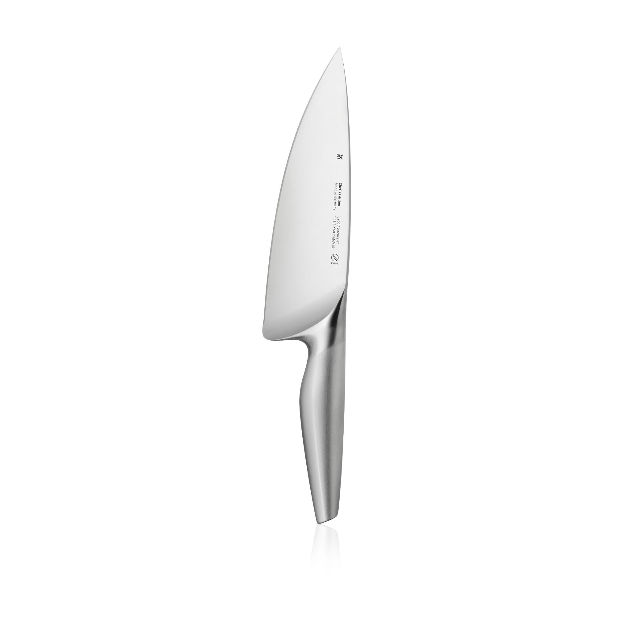 Kokkekniv 20 cm rustfritt stål Chef's Edition - WMF forfra