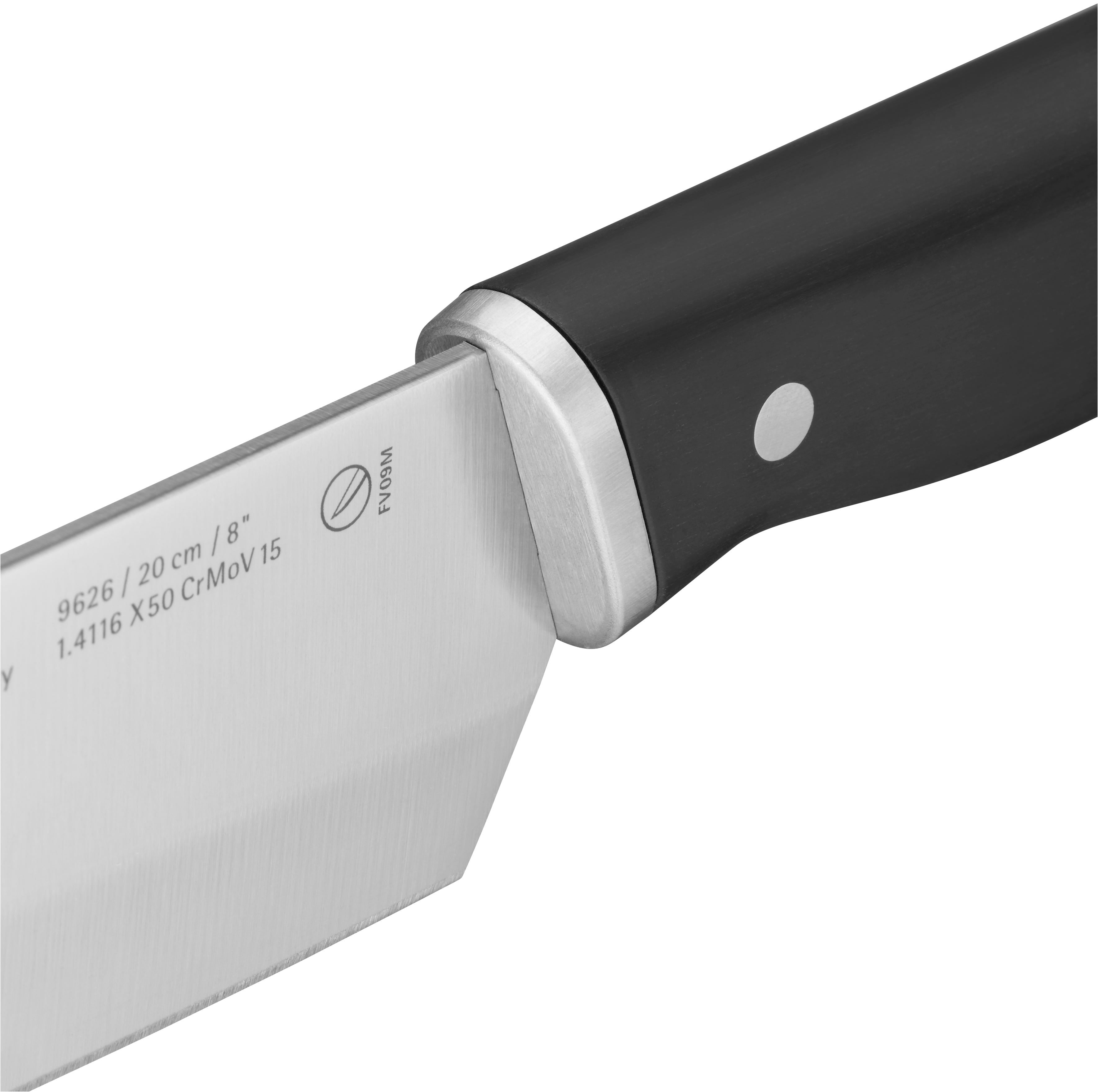 Detalj av klinge på Kokkekniv 20 cm rustfritt stål Sequence - WMF