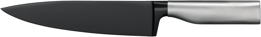 Kokkekniv 20 cm Ultimate Black rustfritt stål - WMF forfra