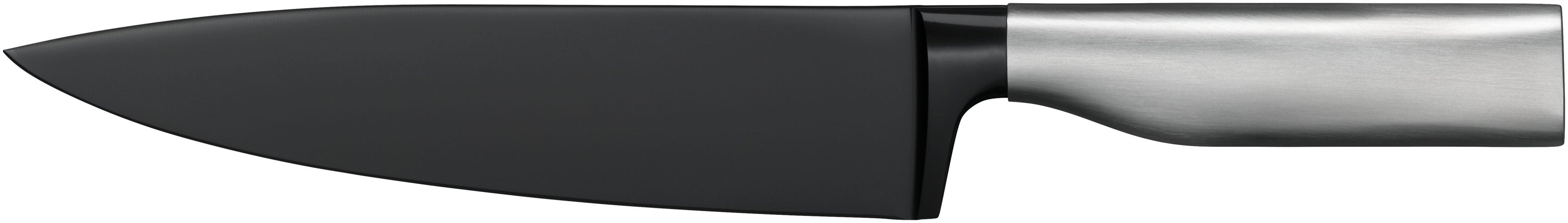 Kokkekniv 20 cm Ultimate Black rustfritt stål - WMF forfra