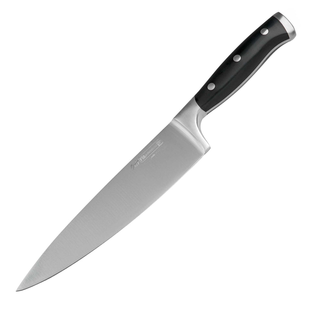 Kokkekniv BBQ 20 cm rustfritt stål - FMprofessional forfra