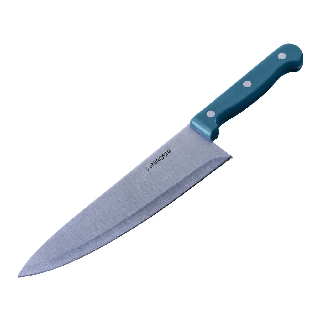 Kokkekniv Trio 20,5 cm rustfritt stål - Nirosta forfra