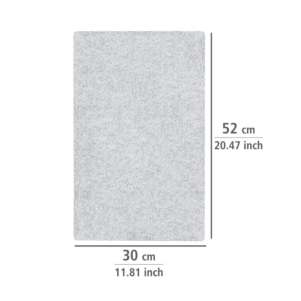 Komfyrdeksel glass transparent 2-delt sett for glasskeramikk - Allstar montert