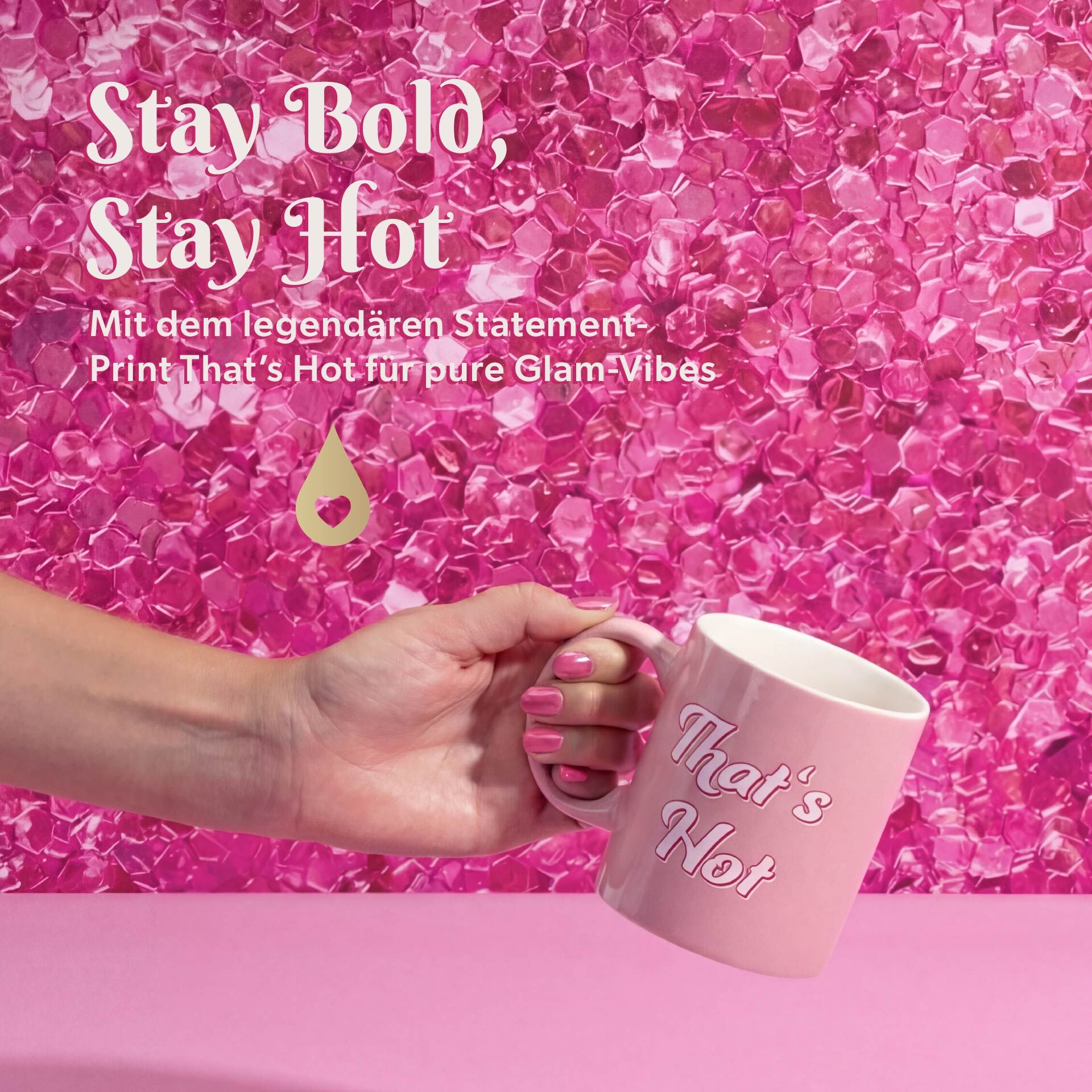 Oversikt av Kopp "That's Hot" keramikk 350 ml