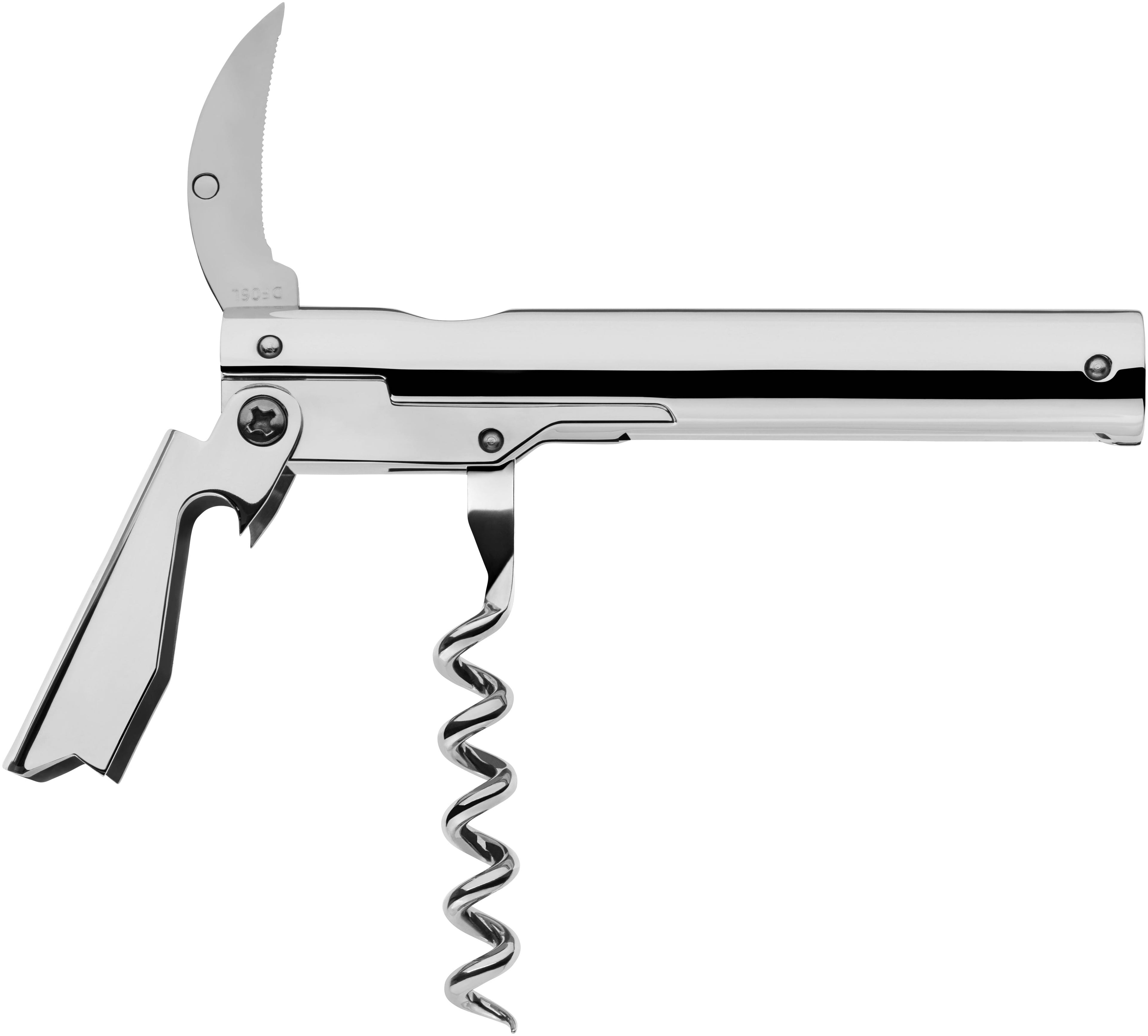 Korketrekker servitørkniv rustfritt stål - WMF design detalj