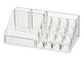 Kosmetikkorganiserer Femme med 16 rom transparent akryl Wenko forfra