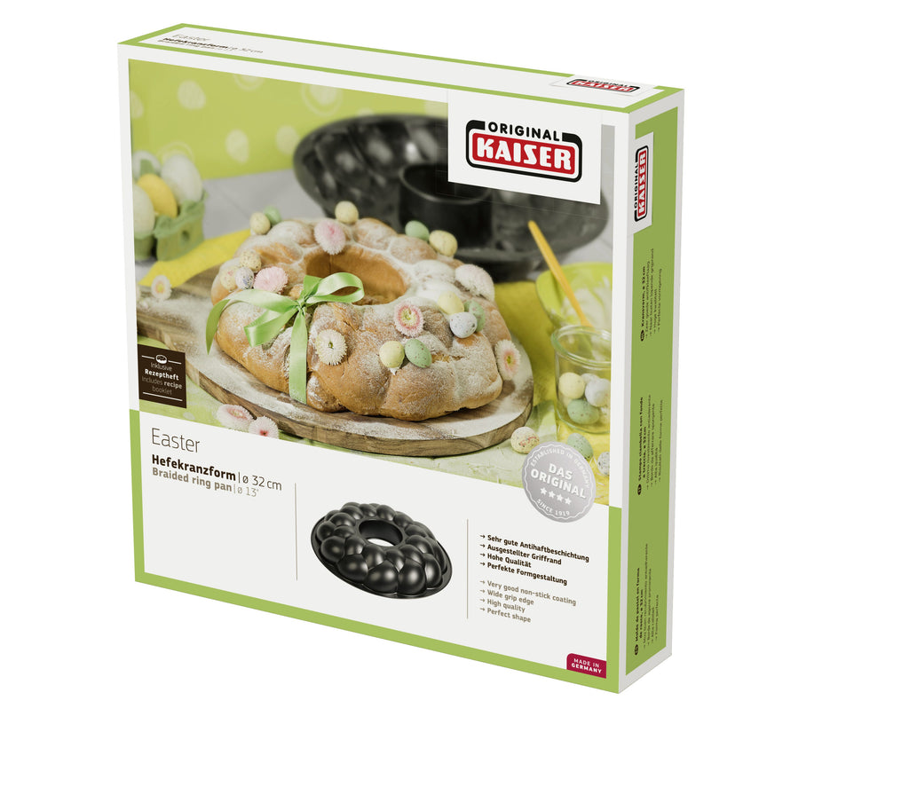 Montert Kransekakeform 32 cm non-stick med bred gripekant