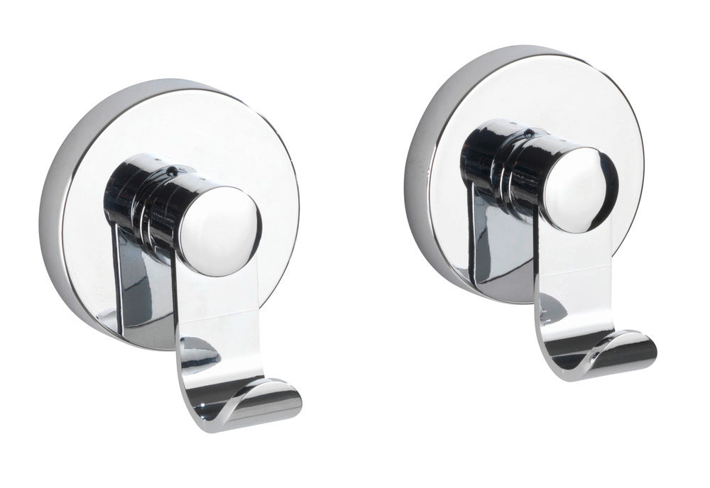 Krokesett 2-delt Vacuum-Loc® forkrommet Irun - Wenko forfra