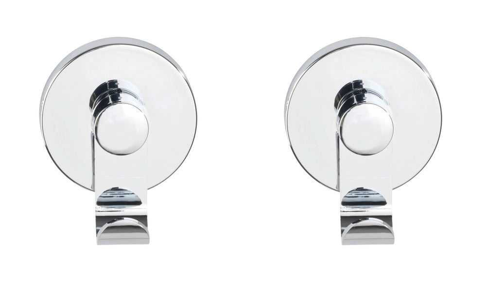 Krokesett 2-delt Vacuum-Loc® forkrommet Irun - Wenko detalj