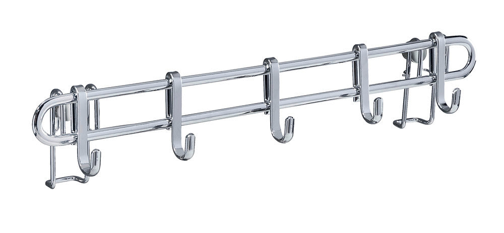 Krokrekke metall 40 cm med 5 kroker Style-serien - WENKO bakside