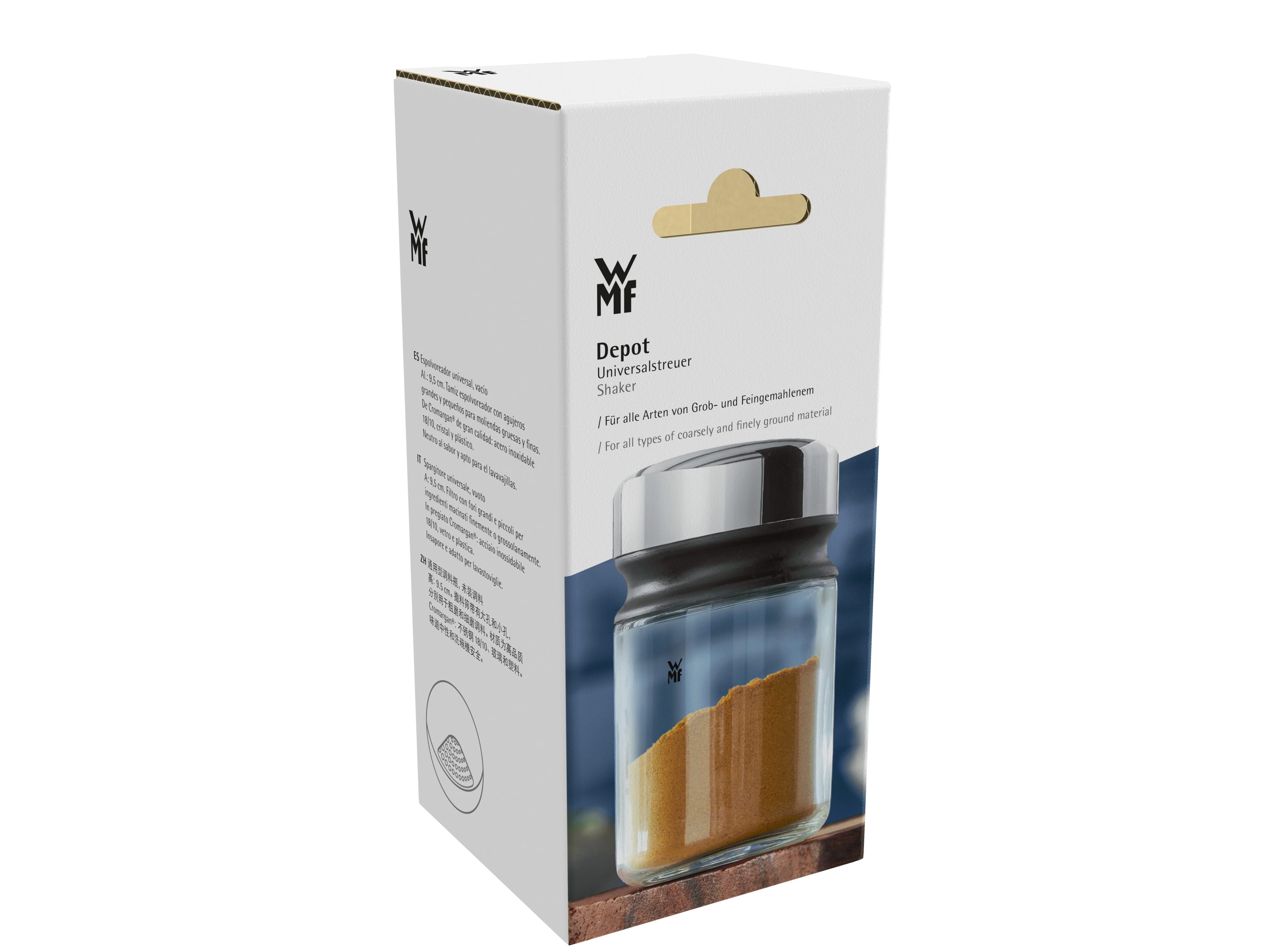 Krydderbøsse Depot rustfritt stål 100 ml - WMF oversikt