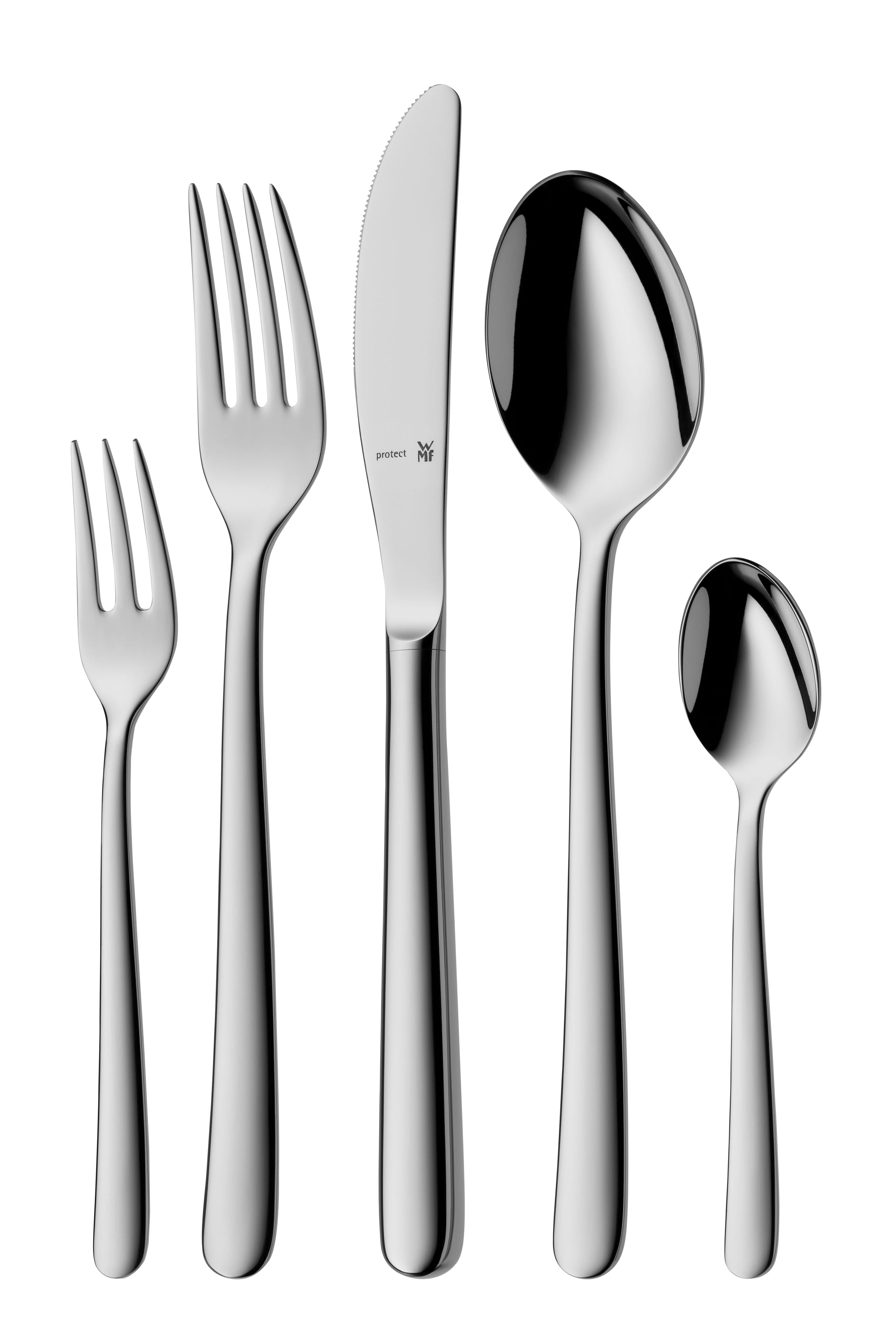 Kult Plus middagskniv polert rustfritt stål Cromargan protect WMF bakside