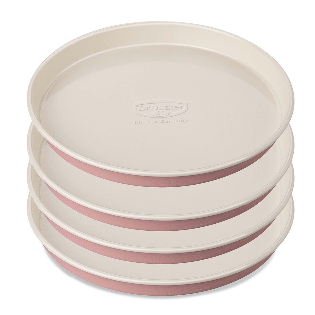 Lagkakeformer 4-delt Ø17 cm non-stick Retro Design - Dr. Oetker montert i ovn