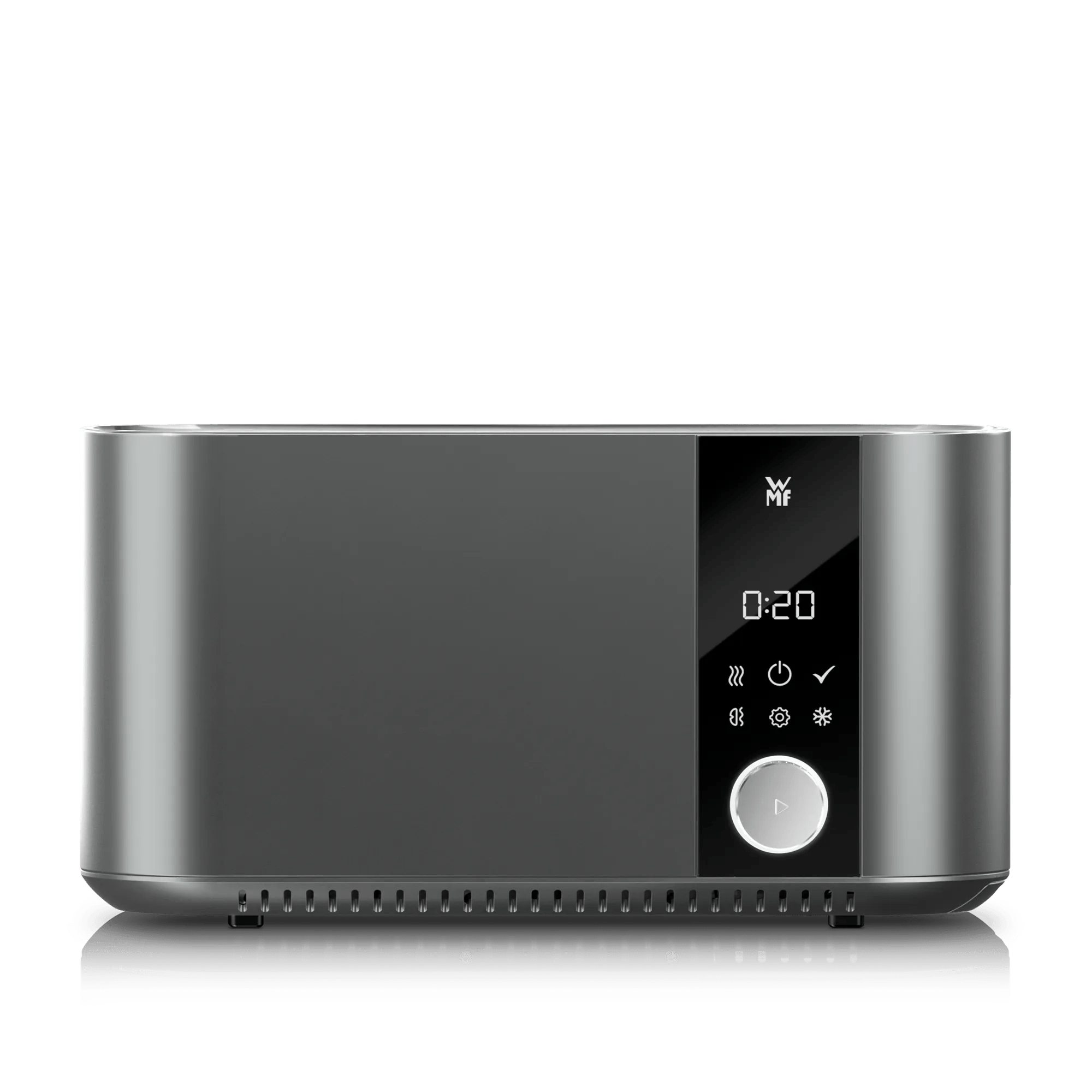 Langslissbrødrister Master 980W 12 bruningsnivåer touch front