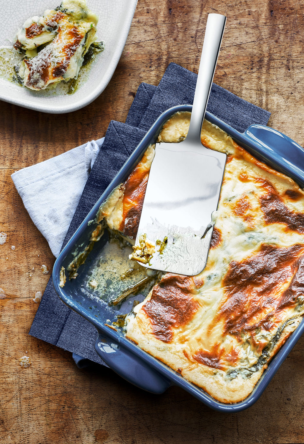 Lasagnespade Nuova rustfritt stål 25 cm - WMF bakside