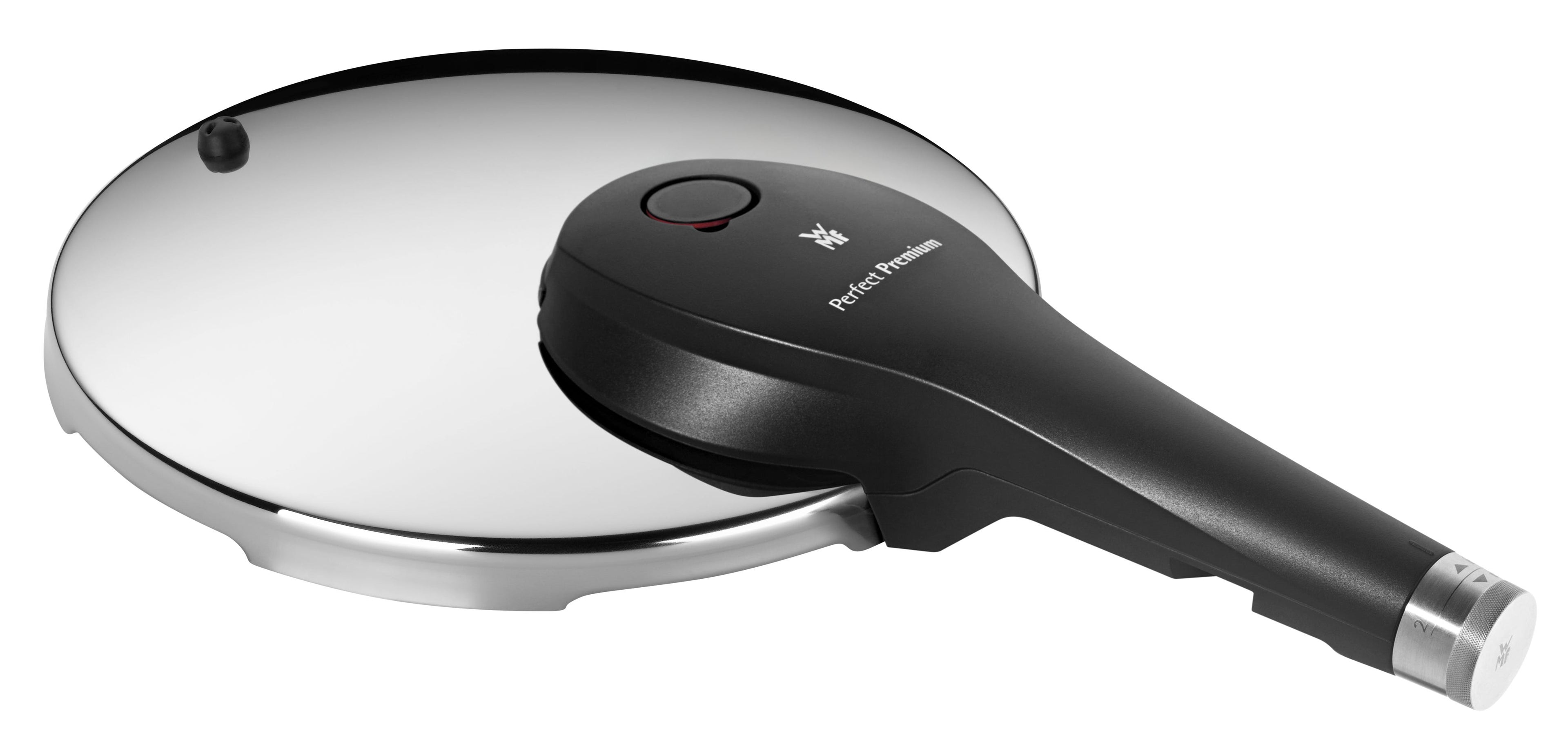 Lokk med håndtak 22 cm Fusiontec Perfect Premium - WMF forfra