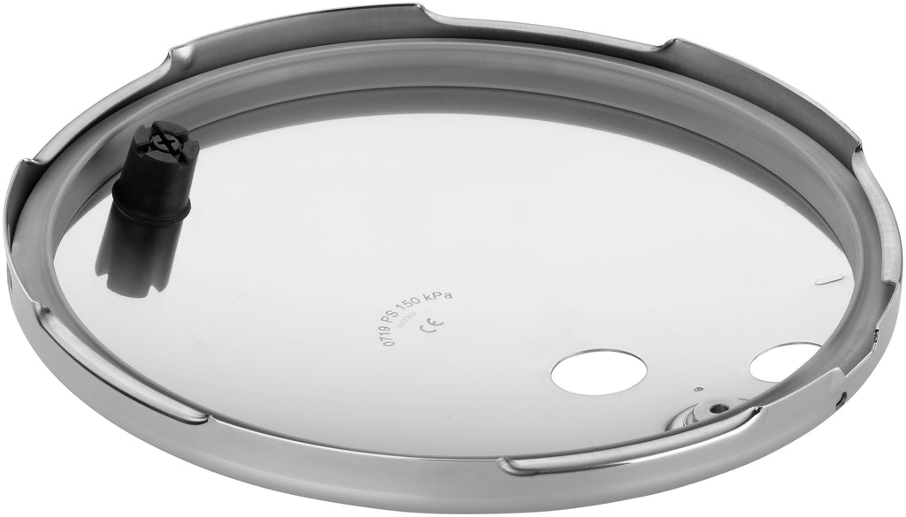 Lokk med håndtak 22 cm Fusiontec Perfect Premium - WMF montert på kjele