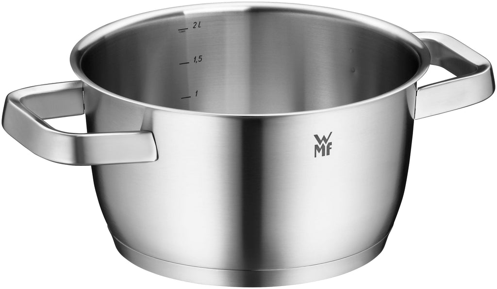 Iconic kjele 18 cm med lokk rustfritt stål 2,3 L lokkdetalj