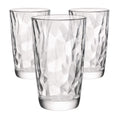 Longdrinkglass Diamond 470 ml 3-delt sett forfra