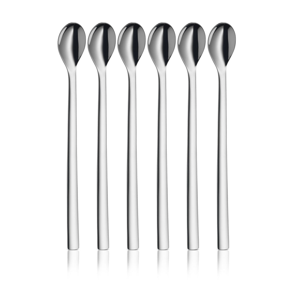 Longdrinkskjeer 22 cm polert 6-delt sett - WMF forfra