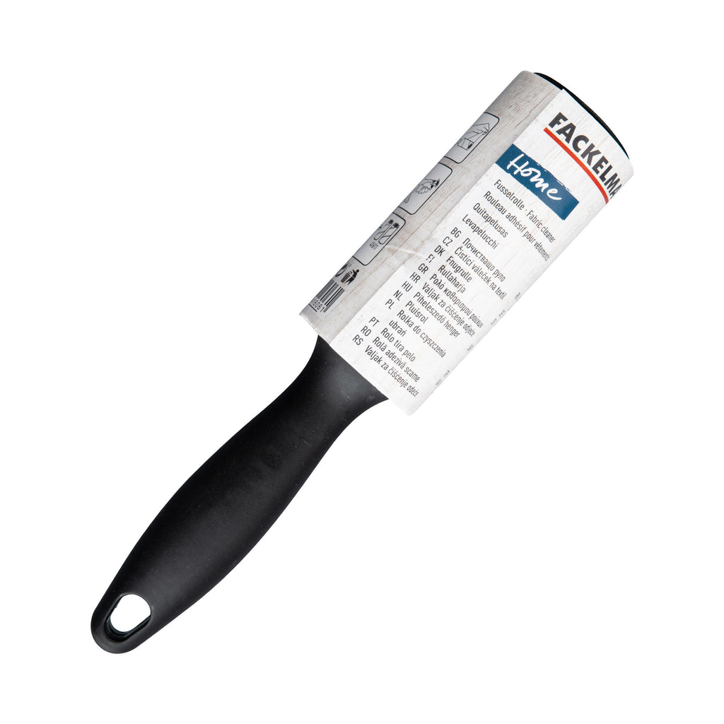 Lorulle 22 cm ekstra sterk 56 ark svart forfra