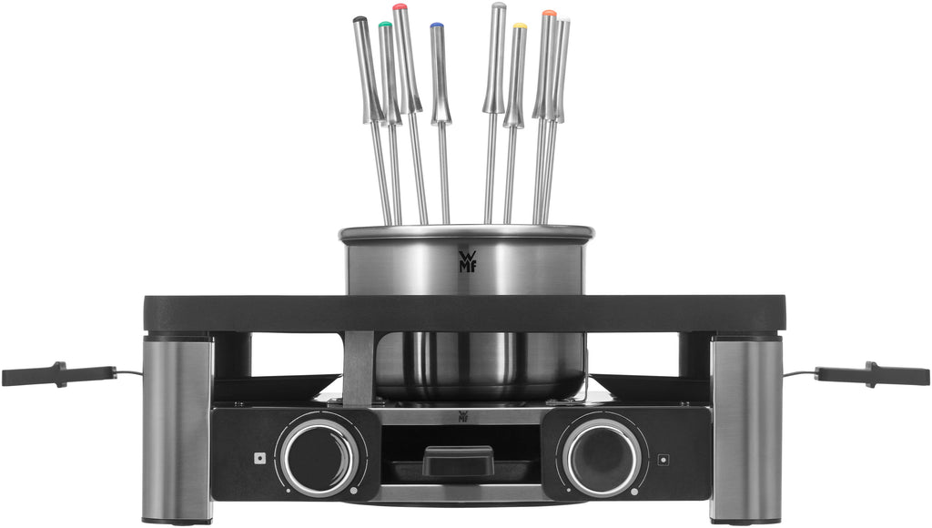 Bakside av Lumero gourmetstasjon 3-i-1 raclette, fondue og grill 1800W - WMF