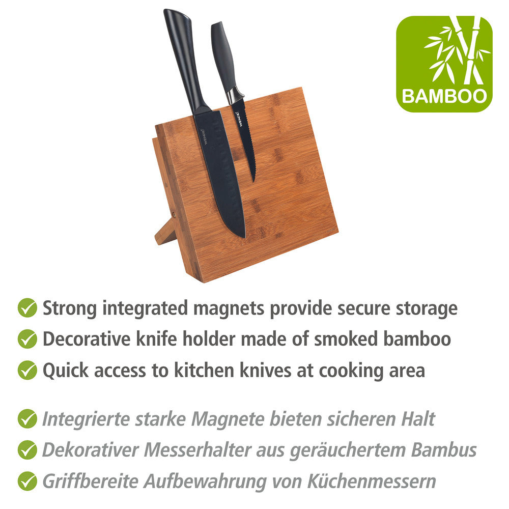 Magnetisk knivholder bambus Mesina WENKO bakside
