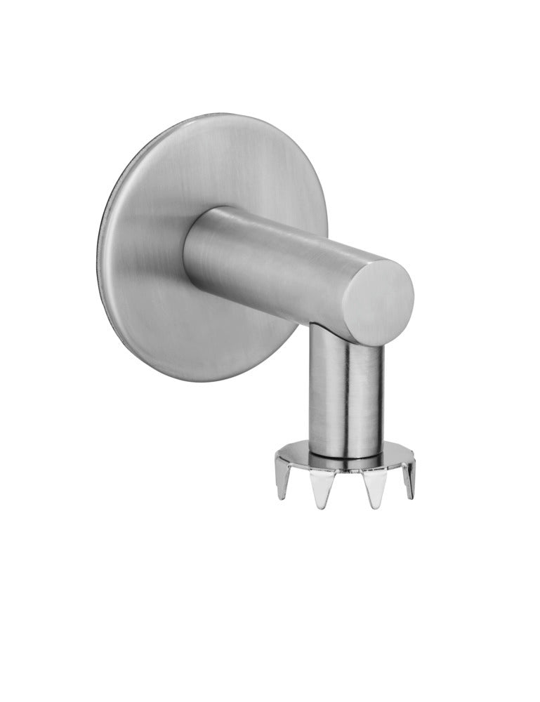 Magnetisk såpeholder rustfritt stål matt borrefri - Wenko bakside