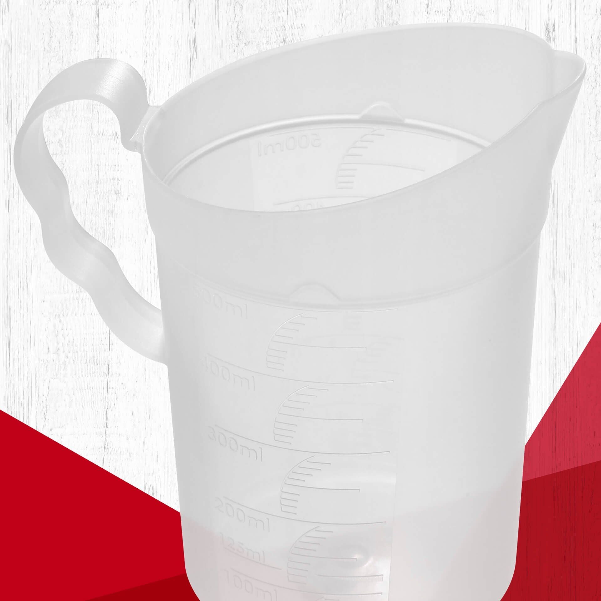 Målebeger 0,5 L med skala - Fackelmann nærbilde av skala