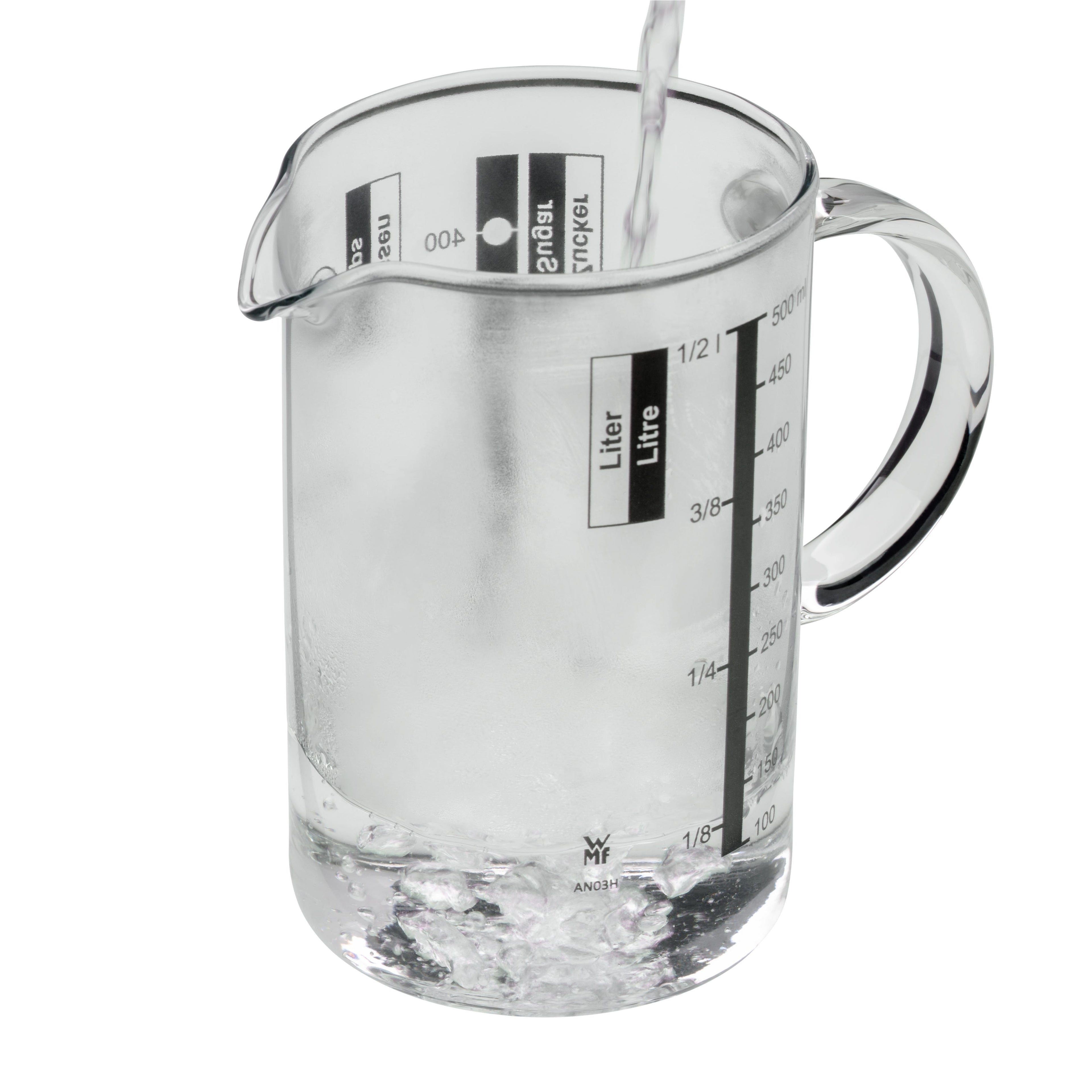 Detaljbilde av Målebeger borosilikatglass 0,5 L med skala WMF