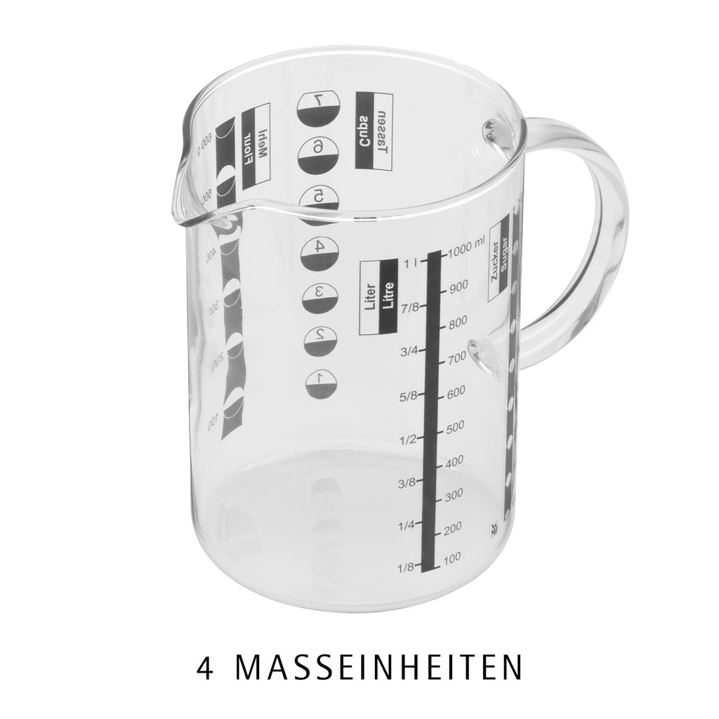 Detalj av Målebeger borosilikatglass 1,0 L med skala - WMF