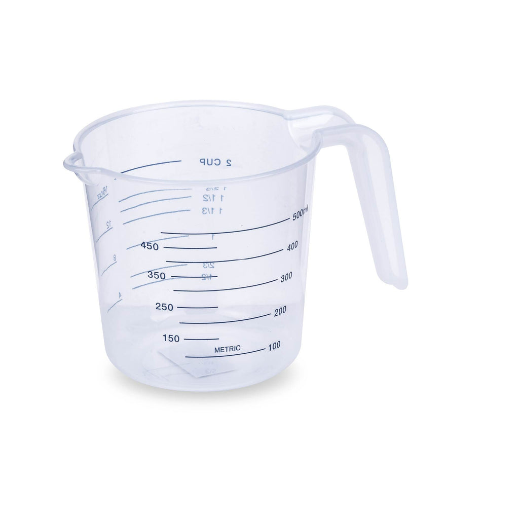 Målebeger plast 500 ml med skala - Fackelmann i oppvaskmaskin